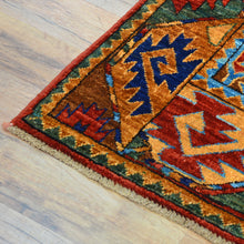 Load image into Gallery viewer, Hand-Knotted Afghan Tribal Wool Handmade Rug (Size 2.10 X 12.9) Cwral-8751