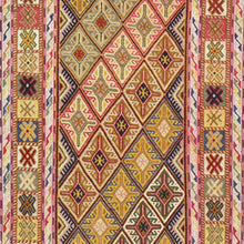 Load image into Gallery viewer, Hand-Knotted and Soumak Geometric Design Wool Rug (Size 2.4 X 11.1) Cwral-8793