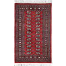 Load image into Gallery viewer, Hand-Knotted Tribal Jaldar Bokhara Handmade Wool Rug (Size 3.1 X 5.1) Cwral-8910