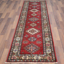 Load image into Gallery viewer, Hand-Knotted Caucasian Kazak Design 100% Wool Rug (Size 2.6 X 7.7) Cwral-8931