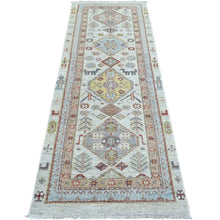 Load image into Gallery viewer, Hand-Knotted Fine Afghan Peshawar Oushak Design 100% Wool (Size 2.8 X 7.8) Cwral-8934