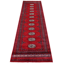 Load image into Gallery viewer, Hand-Knotted  Bokhara Jaldar 100% Wool Handmade Rug (Size 2.7 X 9.0) Cwral-8946