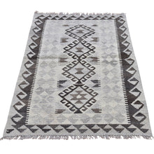 Load image into Gallery viewer, Hand-Woven Flatweave Tribal Kilim Handmade Wool Rug (Size 2.9 X 4.4) Cwral-9036
