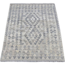Load image into Gallery viewer, Hand-Woven Flatweave Tribal Kilim Handmade Wool Rug (Size 2.9 X 4.1) Cwral-9051