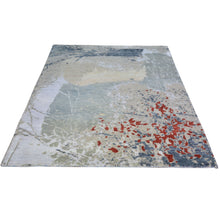 Load image into Gallery viewer, Hand-Knotted Contemporary Modern Abstract Wool Handmade Rug (Size 4.0 X 6.0) Cwral-9084