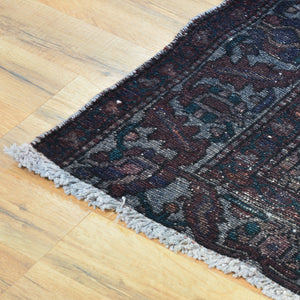 Hand-Knotted Oriental Overdyed Handmade Wool Rug (Size 5.0 X 6.0) Cwral-9102