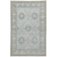 Load image into Gallery viewer, Hand-Knotted Tribal Oriental Design Wool Handmade Rug (Size 3.10 X 5.10) Cwral-9105