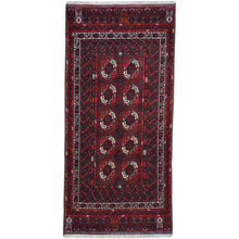 Load image into Gallery viewer, Hand-Knotted Tribal Turkoman Traditional Design Wool Handmade Rug (Size 3.4 X 6.11) Cwral-9123