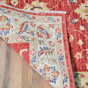Hand-Knotted Traditional Peshawar Tribal Chobi Wool Rug (Size 3.3 X 5.3) Cwral-9135