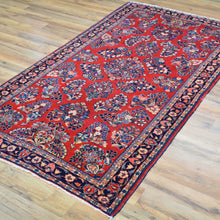 Load image into Gallery viewer, Hand-Knotted Traditional Sarouk 100% Wool Handmade Rug (Size 3.3 X 6.3) Cwral-9147