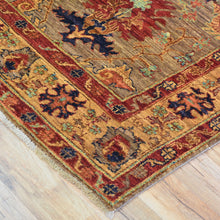 Load image into Gallery viewer, Hand-Knotted Oriental Afghan Chobi Oushak Design 100% Wool Rug (Size 3.2 X 11.0) Cwral-9156