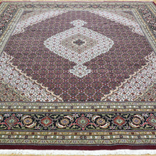 Load image into Gallery viewer, Hand-Knotted Mahi Tabriz Design Handmade Wool &amp; Silk Rug (Size 7.9 X 10.0) Cwral-9231