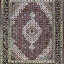 Load image into Gallery viewer, Hand-Knotted Mahi Tabriz Design Handmade Wool &amp; Silk Rug (Size 7.9 X 10.0) Cwral-9231
