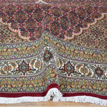 Load image into Gallery viewer, Hand-Knotted Mahi Tabriz Design Handmade Wool &amp; Silk Rug (Size 8.0 X 10.3) Cwral-9237