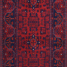 Load image into Gallery viewer, Hand-Knotted Tribal Turkoman Design Handmade Wool Rug (Size 2.0 X 4.11) Cwral-9264