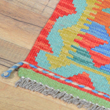 Load image into Gallery viewer, Hand-Woven Reversible Tribal Kilim Handmade Wool Rug (Size 2.0 X 2.10) Cwral-9303