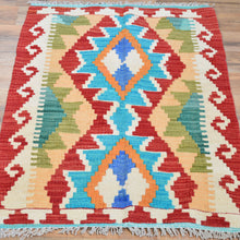 Load image into Gallery viewer, Hand-Woven Reversible Tribal Kilim Handmade Wool Rug (Size 2.0 X 2.11) Cwral-9312