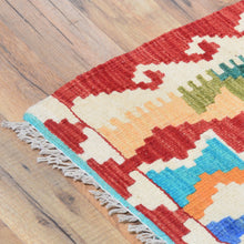 Load image into Gallery viewer, Hand-Woven Reversible Tribal Kilim Handmade Wool Rug (Size 2.0 X 2.11) Cwral-9312