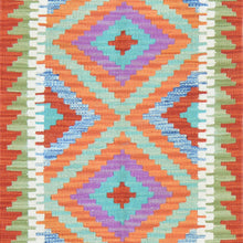 Load image into Gallery viewer, Hand-Woven Reversible Tribal Kilim Handmade Wool Rug (Size 2.0 X 2.11) Cwral-9318