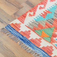 Load image into Gallery viewer, Hand-Woven Reversible Tribal Kilim Handmade Wool Rug (Size 2.0 X 2.11) Cwral-9327