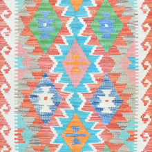 Load image into Gallery viewer, Hand-Woven Reversible Tribal Kilim Handmade Wool Rug (Size 2.0 X 2.11) Cwral-9327