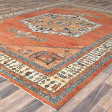 Load image into Gallery viewer, Hand-Knotted Peshawar Chobi Tabriz Design Handmade Wool Rug (Size 9.2 X 11.11) Cwral-9375
