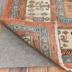 Hand-Knotted Peshawar Chobi Tabriz Design Handmade Wool Rug (Size 9.2 X 11.11) Cwral-9375