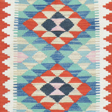 Load image into Gallery viewer, Hand-Woven Reversible Tribal Kilim Handmade Wool Rug (Size 2.0 X 2.10) Cwral-9411