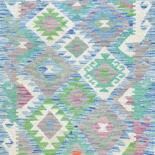 Load image into Gallery viewer, Hand-Woven Reversible Tribal Kilim Handmade Wool Rug (Size 2.3 X 2.10) Cwral-9423