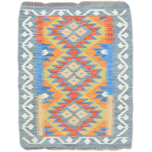 Load image into Gallery viewer, Hand-Woven Southwestern Afghan Kilim Handmade Wool Rug (Size 2.0 X 3.1) Cwral-9432