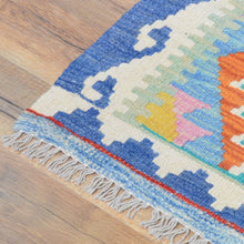 Load image into Gallery viewer, Hand-Woven Southwestern Design Kilim Handmade Wool Rug (Size 1.11 X 2.10) Cwral-9435