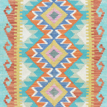 Load image into Gallery viewer, Hand-Woven Southwestern Design Kilim Handmade Wool Rug (Size 2.0 X 2.10) Cwral-9453