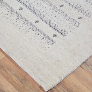 Hand-Knotted Contemporary Modern Lori Gabbeh Wool Handmade Rug (Size 8.4 X 9.11) Cwral-9540
