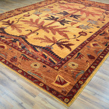 Load image into Gallery viewer, Hand-Knotted Afghan Tribal Traditional Design Wool Rug (Size 9.6 X 12.8) Cwral-9591