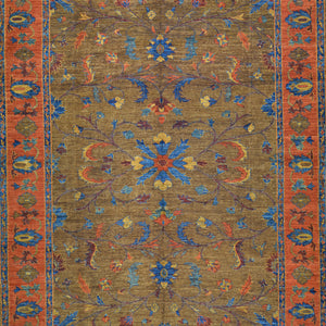 Hand-Knotted Afghan Tribal Chobi Traditional Design Wool Rug (Size 8.0 X 10.3) Cwral-9603