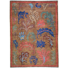 Load image into Gallery viewer, Hand-Knotted Afghan Tribal Chobi Traditional Design Wool Rug (Size 7.4 X 10.0) Cwral-9612
