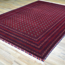 Load image into Gallery viewer, Fine Hand-Knotted Turkmen Tribal Traditional Wool Rug (Size 6.7 X 9.8) Cwral-9618