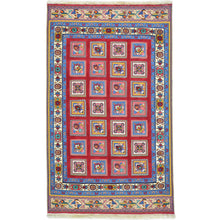 Load image into Gallery viewer, Afghan Tribal Hand-Knotted Sumack Wool Rug (Size 3.8 X 6.0) Cwral-9633