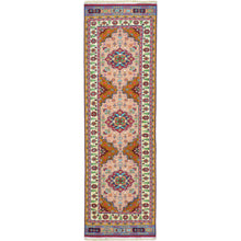 Load image into Gallery viewer, Special Tribal Handmade Hand-Knotted Sumack Wool Runner (Size 2.6 X 8.3) Cwral-9642