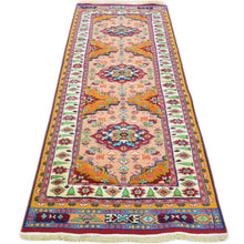 Load image into Gallery viewer, Special Tribal Handmade Hand-Knotted Sumack Wool Runner (Size 2.6 X 8.3) Cwral-9642