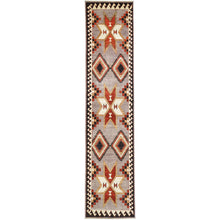 Load image into Gallery viewer, Hand-Knotted Southwestern Design Handmade Wool Rug (Size 2.7 X 11.7) Cwral-9648