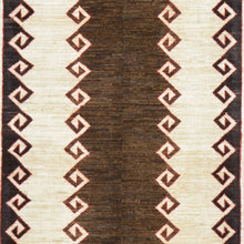 Load image into Gallery viewer, Hand-Knotted Southwestern Design Handmade Wool Rug (Size 2.9 X 11.1) Cwral-9663