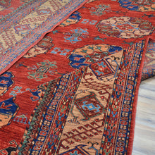 Load image into Gallery viewer, Hand-Knotted Oriental Afghan Tribal Handmade Pure Wool Rug (Size 9.6 X 12.3) Cwral-9729