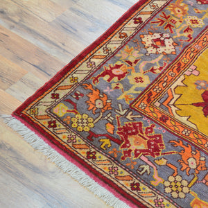 Hand-Knotted Oriental Vintage Turkish Fethiye Handmade Wool Rug (Size 4.8 X 7.2) Cwral-9756