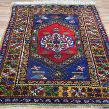 Load image into Gallery viewer, Hand-Knotted Oriental Vintage Turkish Bursa Handmade Wool Rug (Size 3.7 X 5.5) Cwral-9759