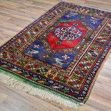 Load image into Gallery viewer, Hand-Knotted Oriental Vintage Turkish Bursa Handmade Wool Rug (Size 3.7 X 5.5) Cwral-9759