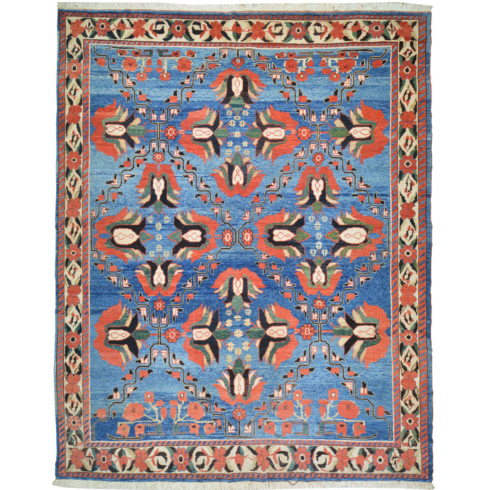 Hand-Knotted Traditional Turkish Oushak Design Handmade Rug (Size 9.1 X 11.6) Cwral-9786