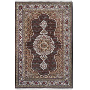 Hand-Knotted Mahi Tabriz Design Handmade Wool Rug (Size 6.0 X 9.1) Cwral-9804