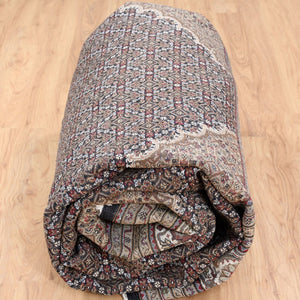 Hand-Knotted Mahi Tabriz Design Handmade Wool & Silk Rug (Size 9.8 X 14.0) Cwral-9813