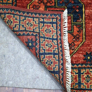 Hand-Knotted Afghan Ersari Tribal Handmade Wool Traditional Rug (Size 2.0 X 3.1) Cwral-9831